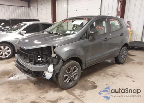 2022 Ford Ecosport S из США, поврежденный, VIN MAJ6S3FL0NC458379